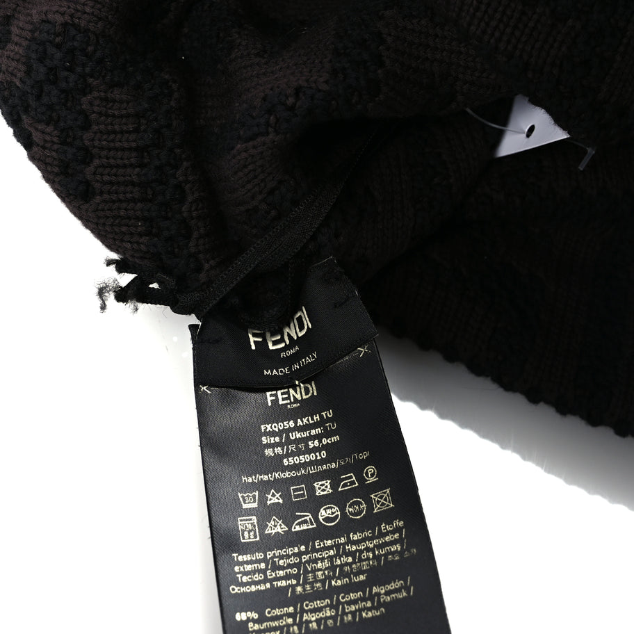 Fendi FF Beanie hat Image 4
