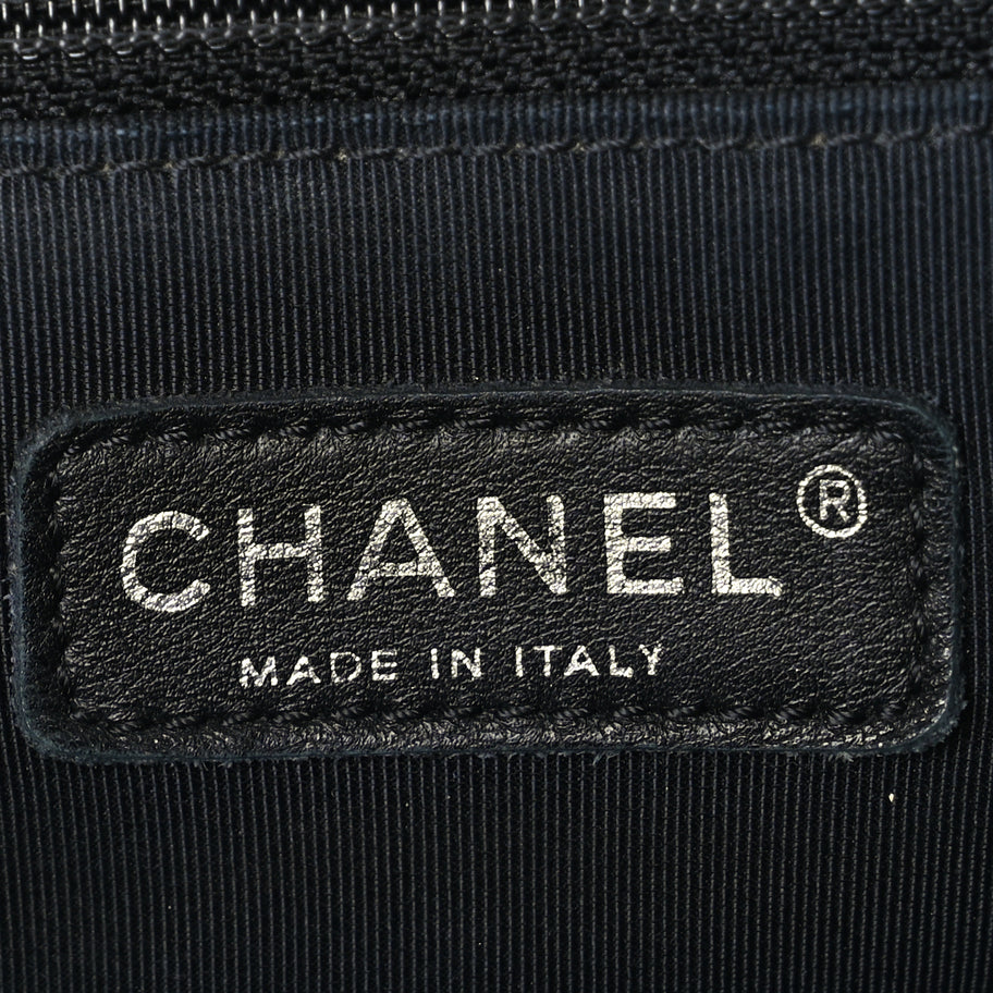 Chanel Lambskin Quilted Large Boy Flap Black Image 5