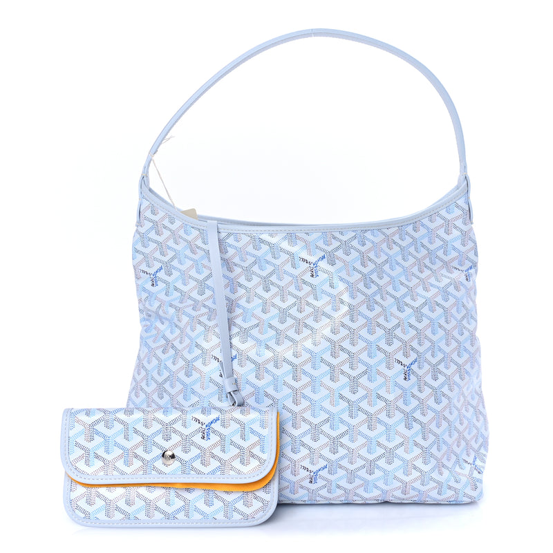  Goyard Goyardine Boheme Hobo Polar Blue