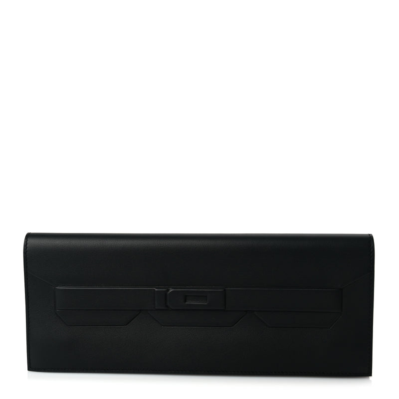  Hermes Swift Shadow Clutch 29 Black