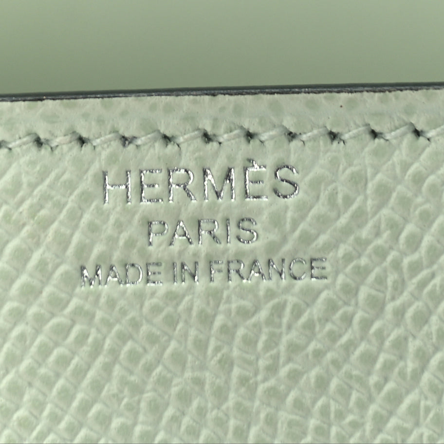Hermes Epsom Mini Della Cavalleria  Vert Fizz Image 5