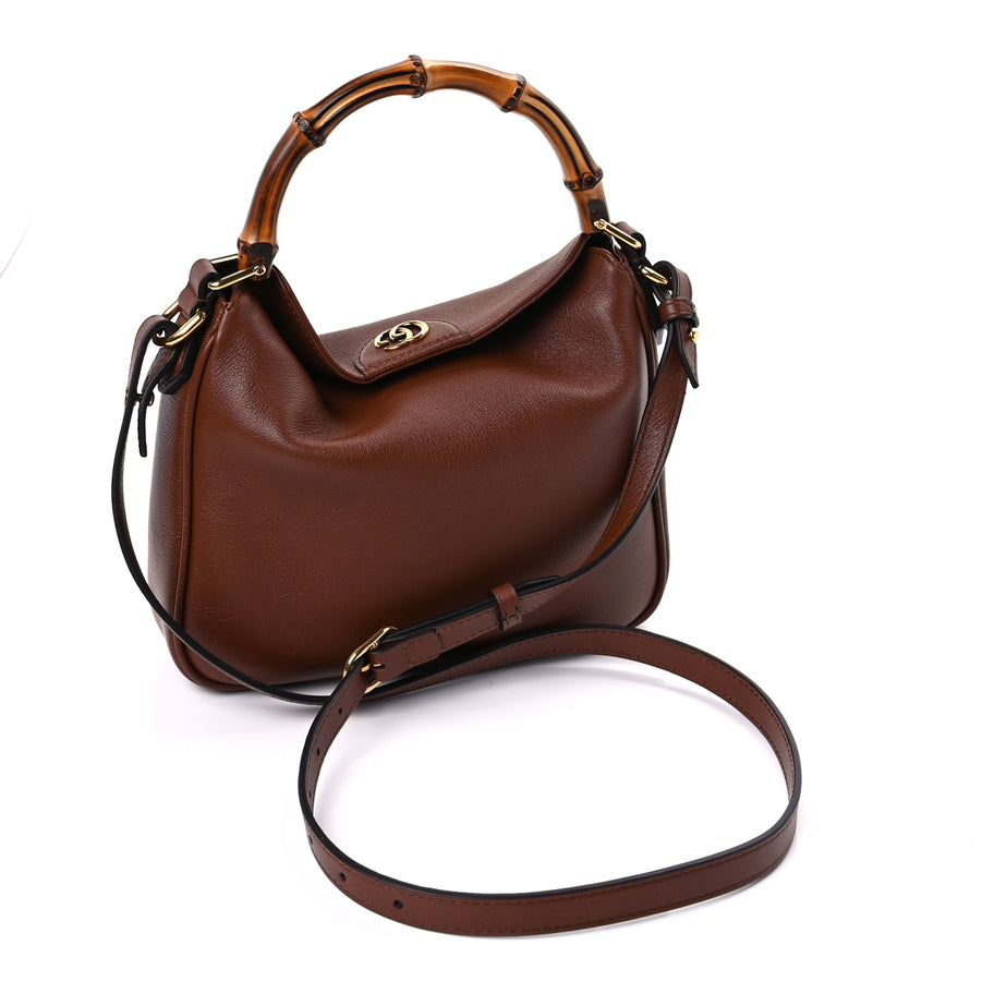 Gucci Softy Wonka Textured Dollar Calfskin Small Diana Shoulder Bag  Cuir Image 2