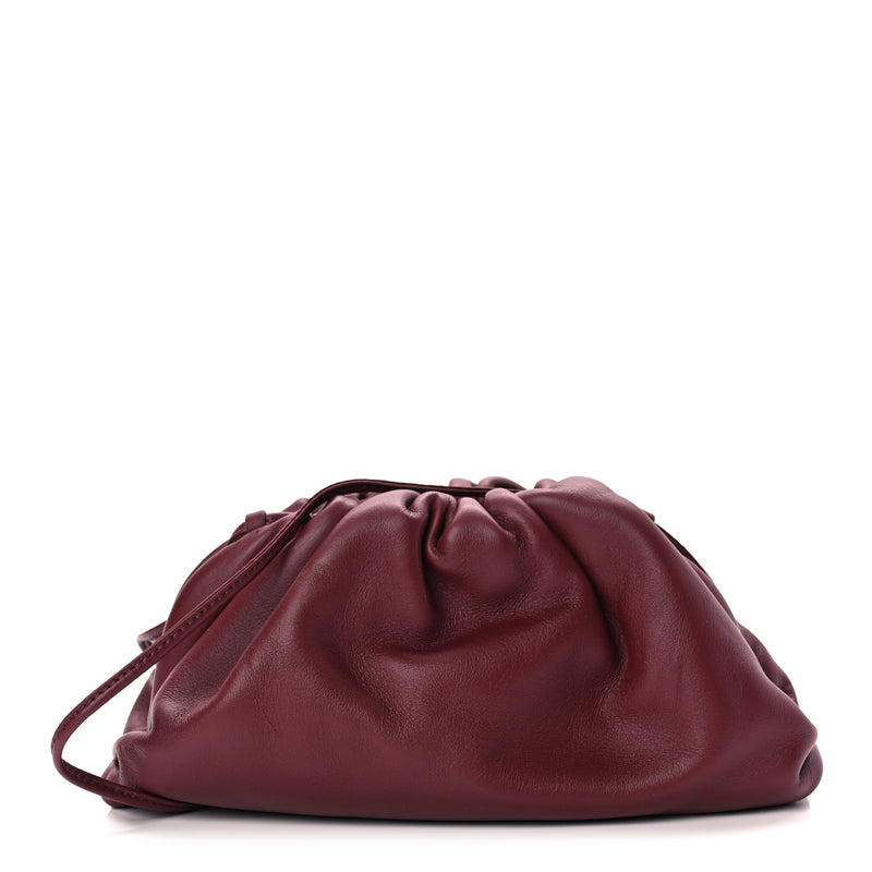  Bottega Veneta Butter Calfskin The Mini Pouch Bordeaux