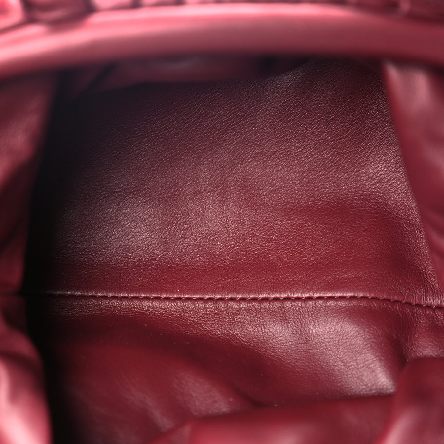 Bottega Veneta Butter Calfskin The Mini Pouch Bordeaux Image 4