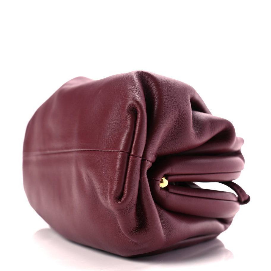Bottega Veneta Butter Calfskin The Mini Pouch Bordeaux Image 9