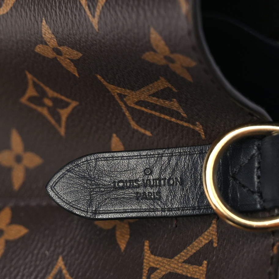 Louis Vuitton Monogram Neonoe MM Black Black Image 5