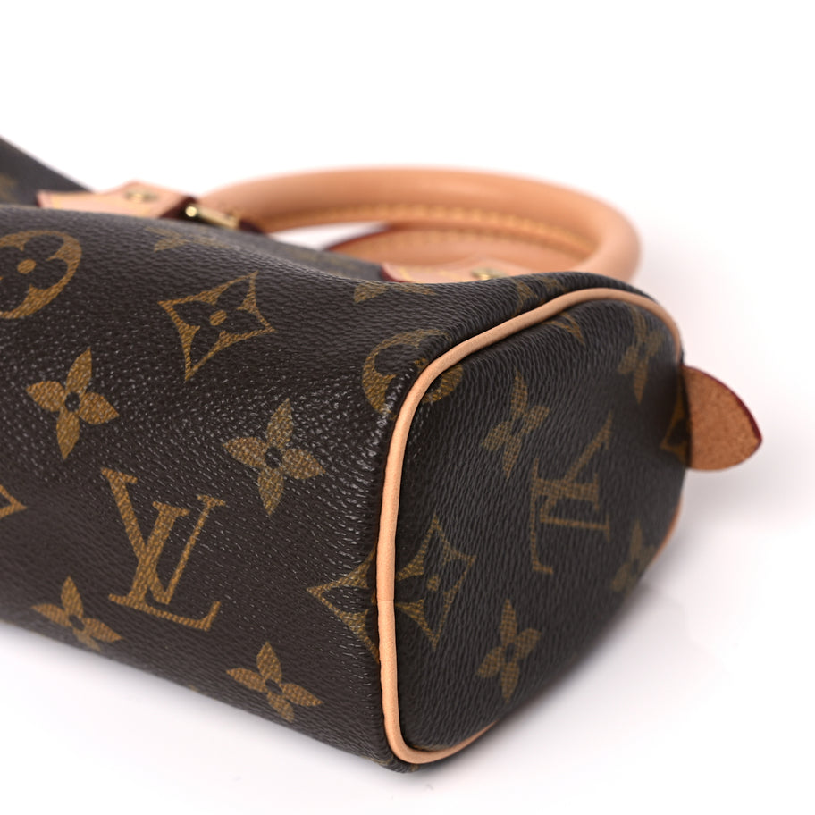 Louis Vuitton Monogram Nano Speedy Bandouliere Image 8