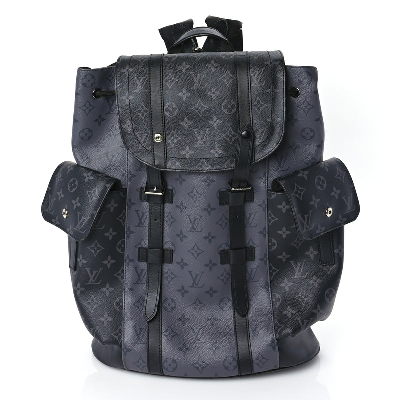  Louis Vuitton Reverse Monogram Eclipse Christopher MM Backpack