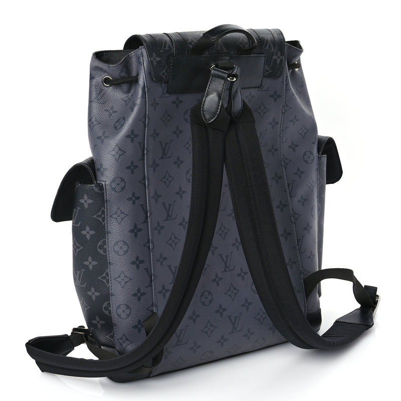  Louis Vuitton Reverse Monogram Eclipse Christopher MM Backpack