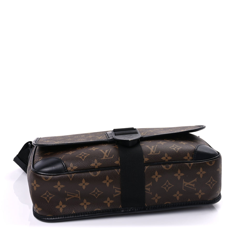 Louis Vuitton Monogram Macassar Archy Messenger MM Image 3