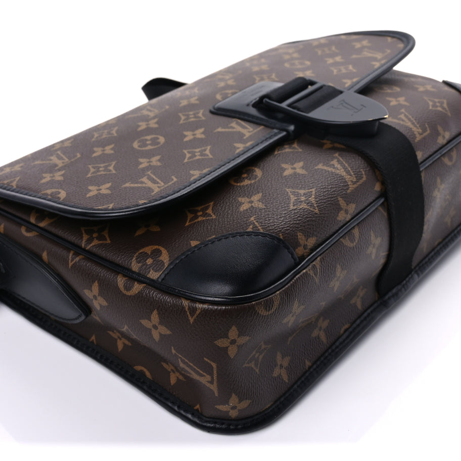Louis Vuitton Monogram Macassar Archy Messenger MM Image 8
