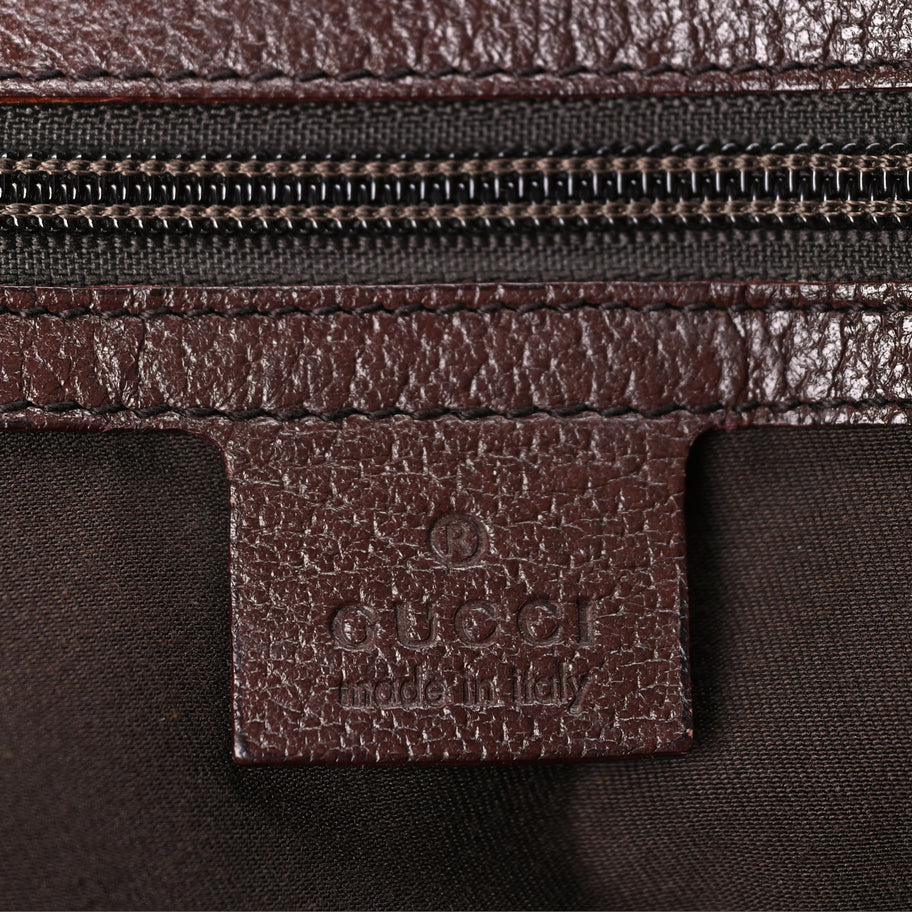 Gucci Monogram Large Web Joy Tote Brown Image 5
