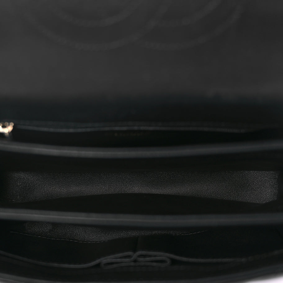 Chanel Lambskin Quilted Small Trendy CC Dual Handle Flap Bag Black Image 4