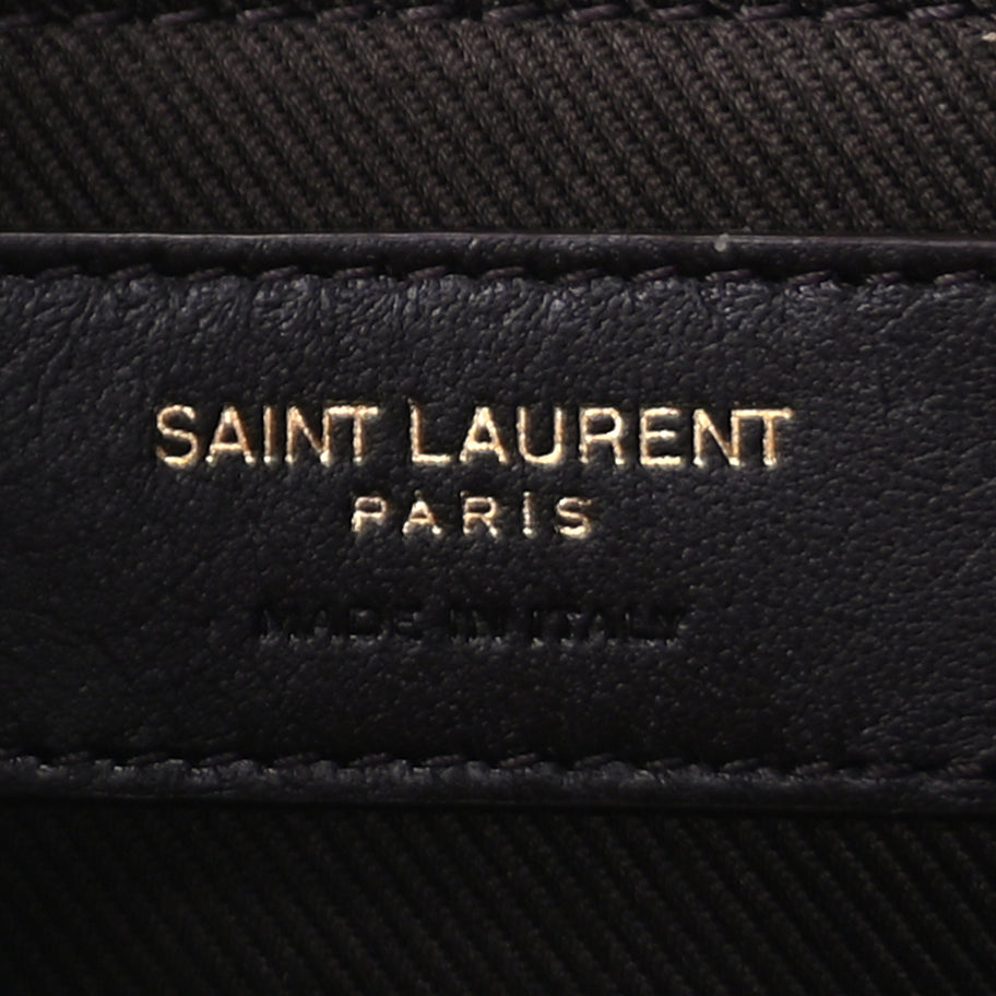 Saint Laurent Canvas Smooth Calfskin Le Monogramme Camera Bag  Chestnut Image 5