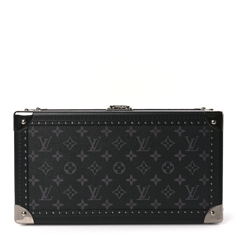  Louis Vuitton Monogram Eclipse Coffret 8 Watch Case