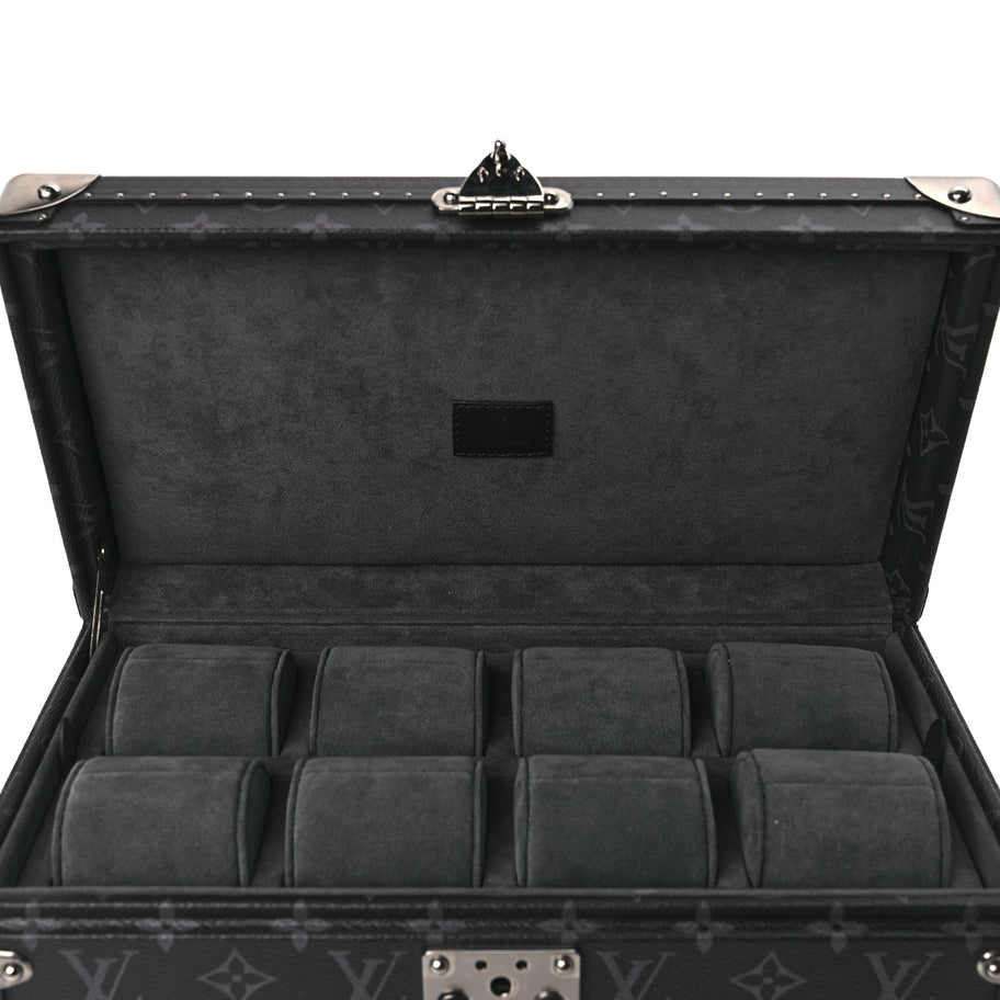 Louis Vuitton Monogram Eclipse Coffret 8 Watch Case Image 5