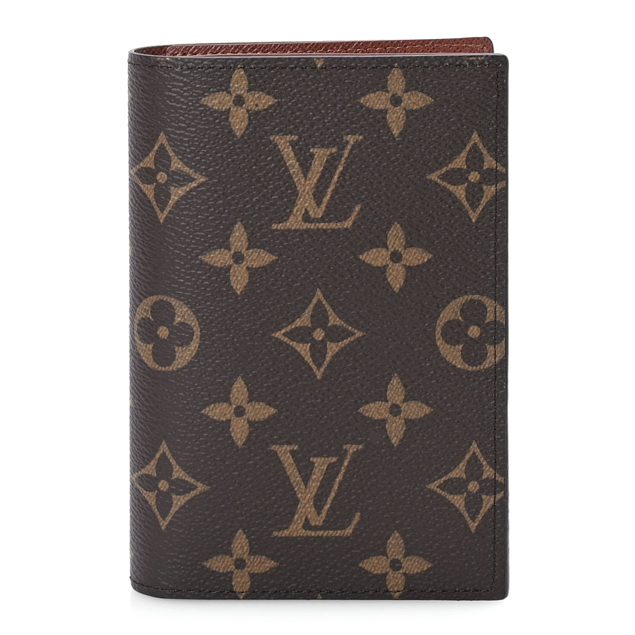 Louis Vuitton Monogram Passport Cover Brown Image 1