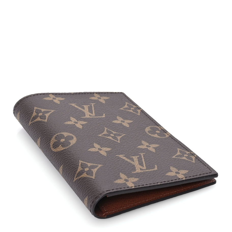 Louis Vuitton Monogram Passport Cover Brown Image 4
