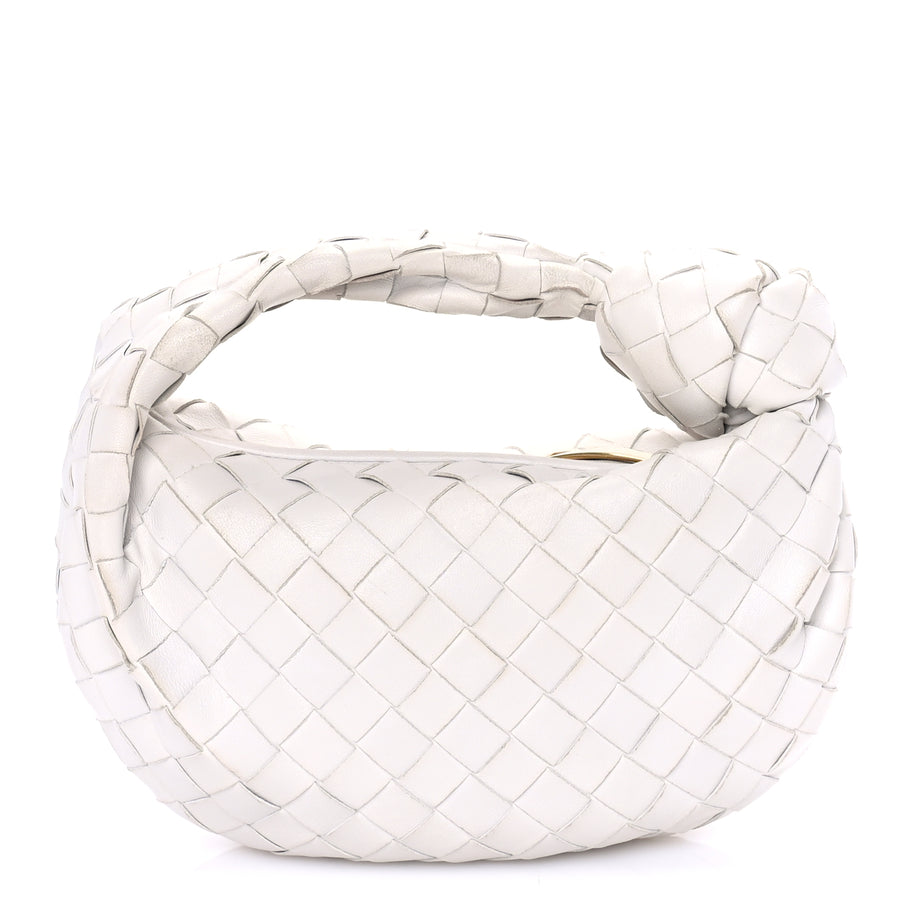 Bottega Veneta Nappa Intrecciato Mini Jodie White Image 1