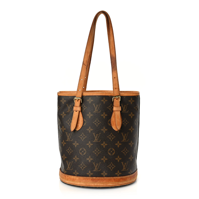  Louis Vuitton Monogram Petit Bucket 23