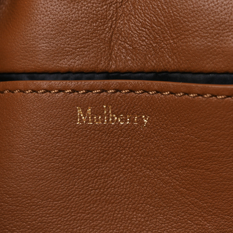 Mulberry Nappa Pillow Quilted Softie Bag Tobacco Brown Image 5