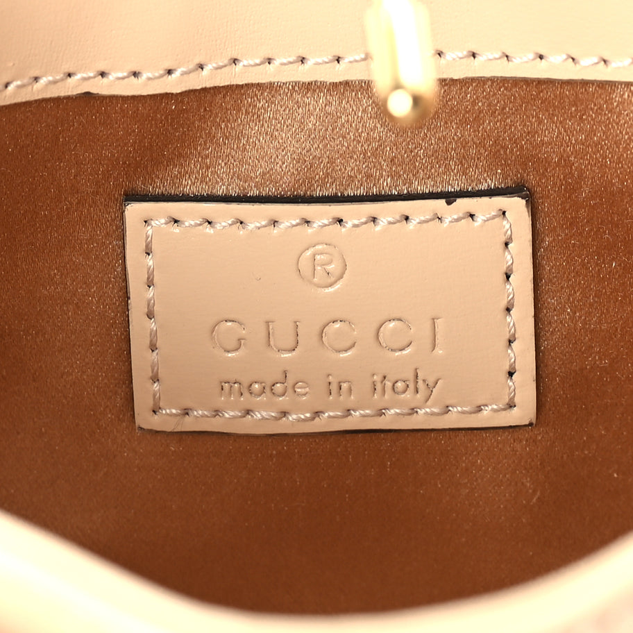 Gucci Boarded Dyana Lux Calfskin Nano Jackie 1961 Hobo  Beige Image 5