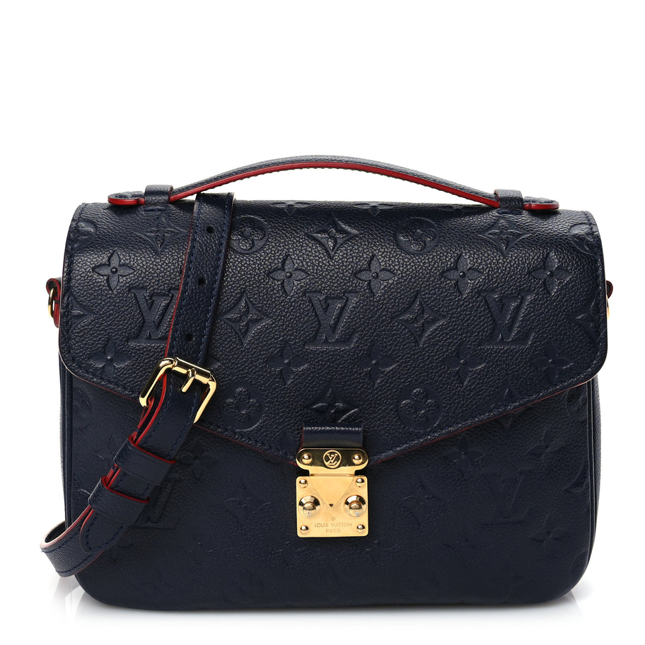 Louis Vuitton Empreinte Pochette Metis Marine Rouge Image 1
