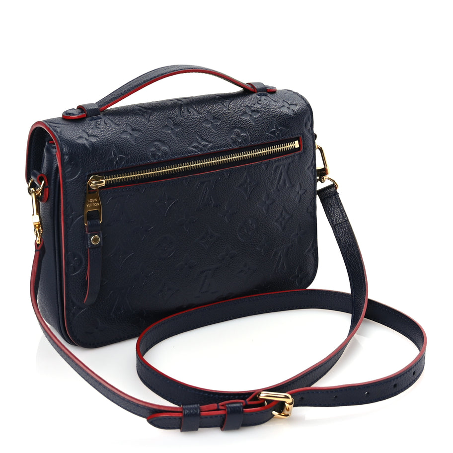 Louis Vuitton Empreinte Pochette Metis Marine Rouge Image 2
