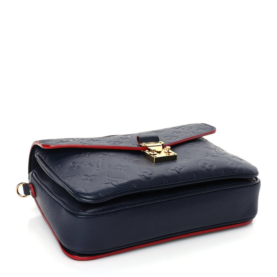 Louis Vuitton Empreinte Pochette Metis Marine Rouge Image 3