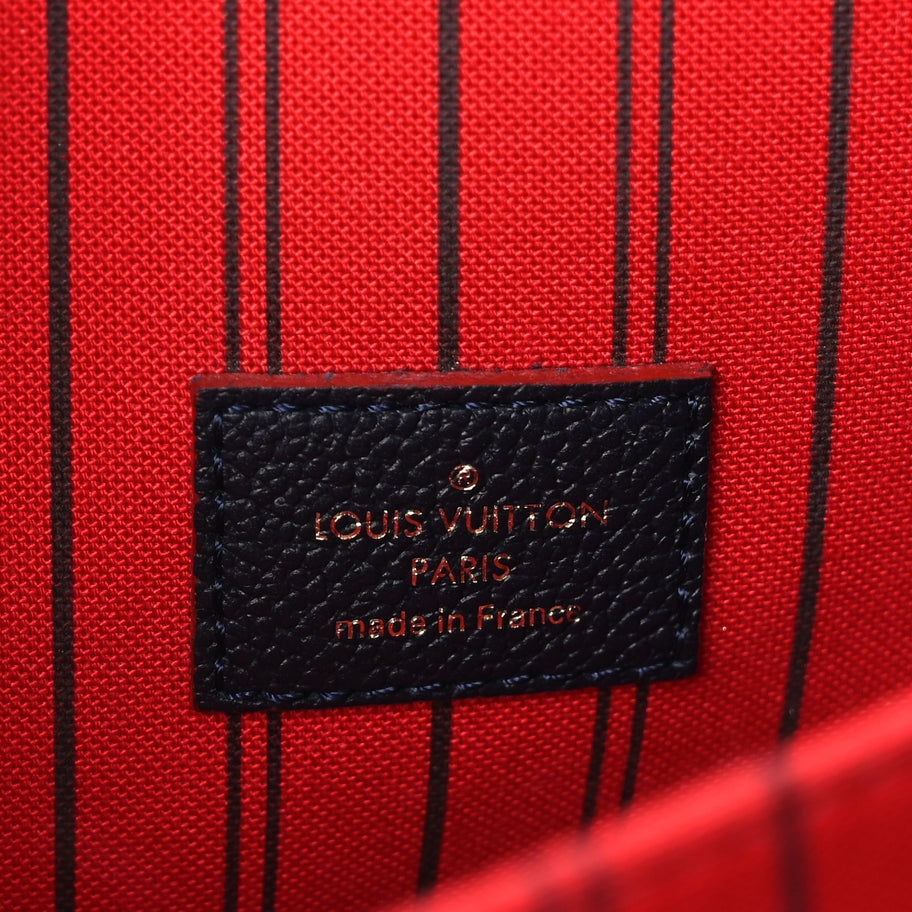 Louis Vuitton Empreinte Pochette Metis Marine Rouge Image 5