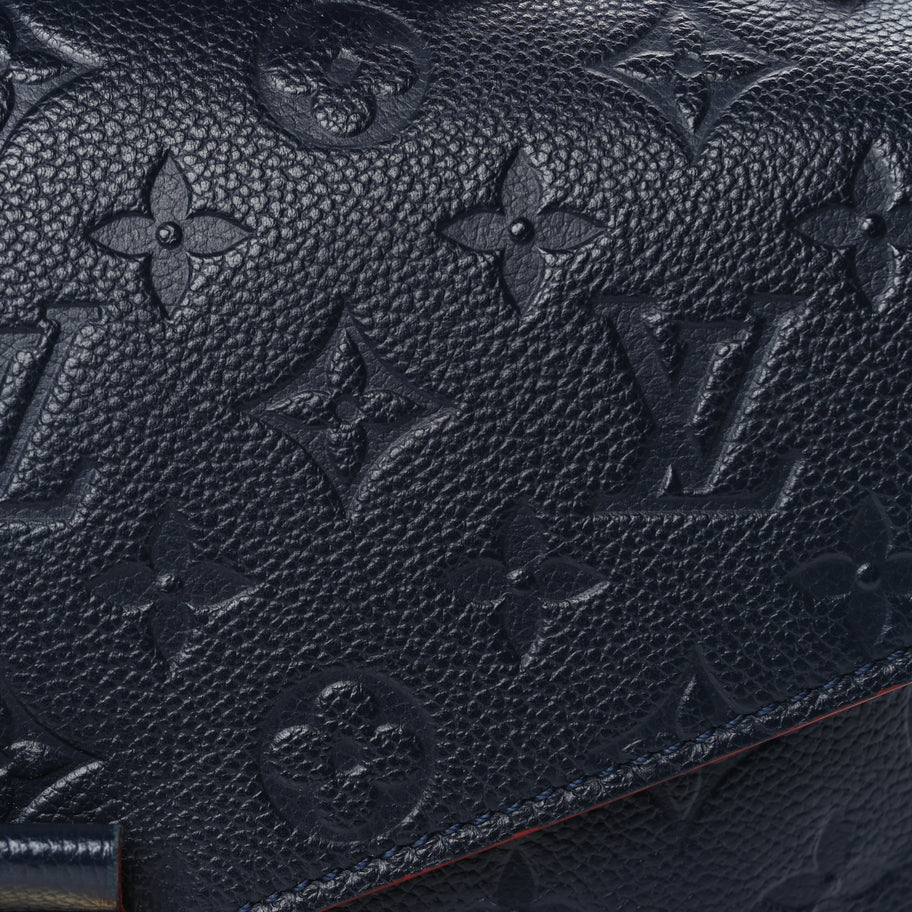 Louis Vuitton Empreinte Pochette Metis Marine Rouge Image 6