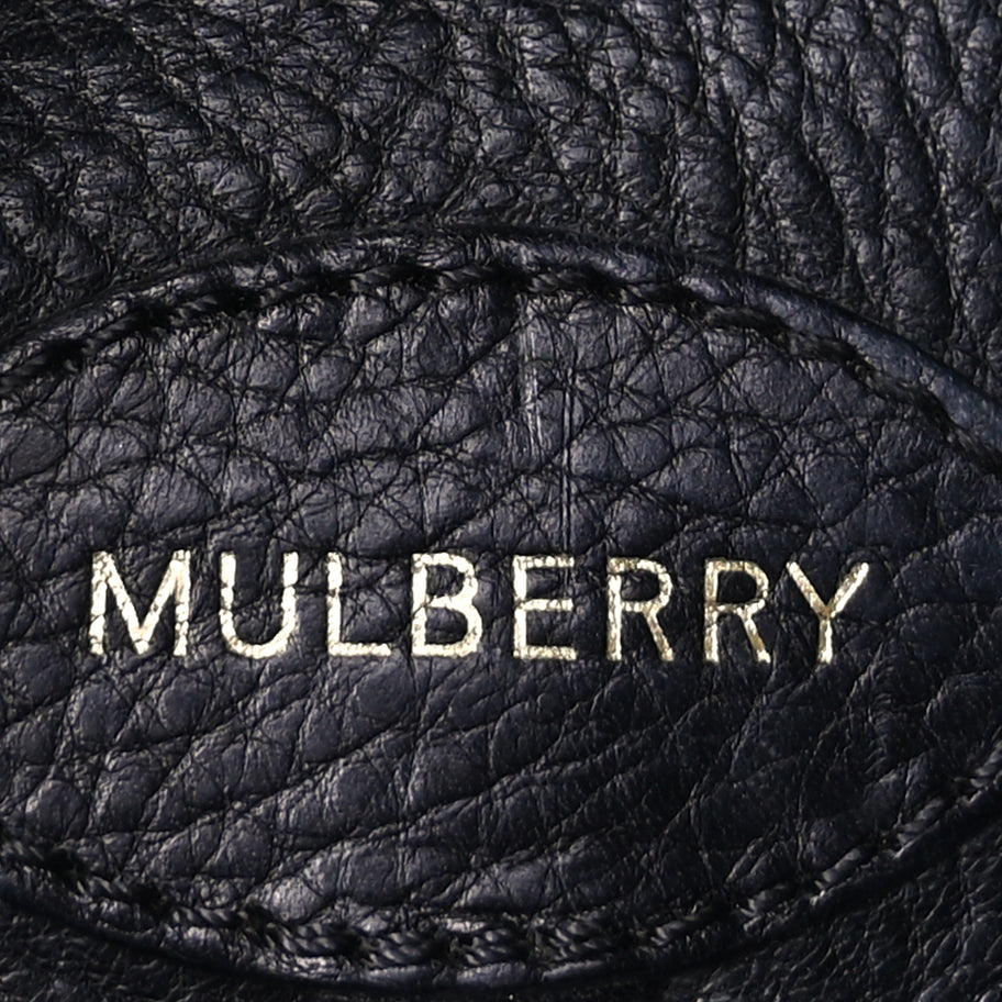 Mulberry Natural Vegetable Tanned Bayswater  Black Image 5
