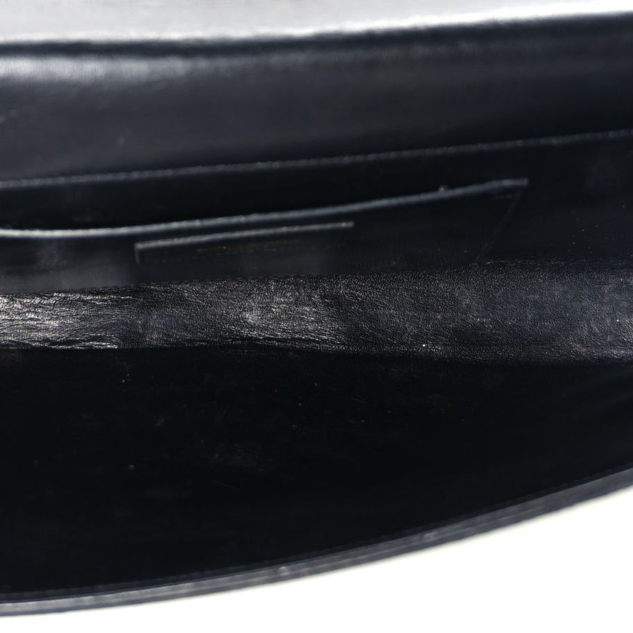 Saint Laurent Velvet Classic Monogram Cassandre Tassel Clutch Image 5