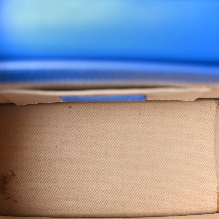 Jacquemus Smooth Calfskin Le Chiquito Moyen Bambino Blue Image 4