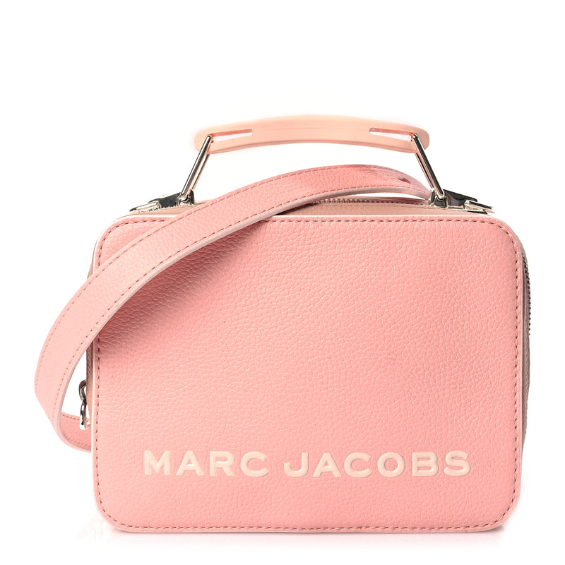  Marc Jacobs Calfskin Mini The Box Bag Bloom Pink