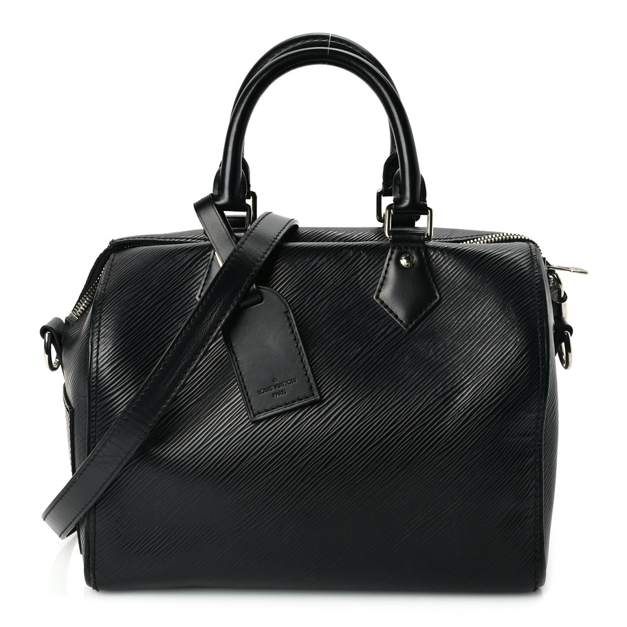 Louis Vuitton Epi Speedy Bandouliere 25 Black Image 1