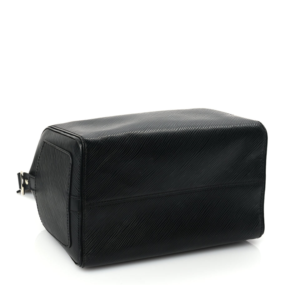 Louis Vuitton Epi Speedy Bandouliere 25 Black Image 3