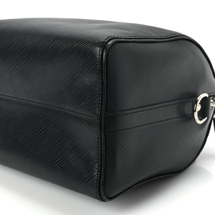 Louis Vuitton Epi Speedy Bandouliere 25 Black Image 8
