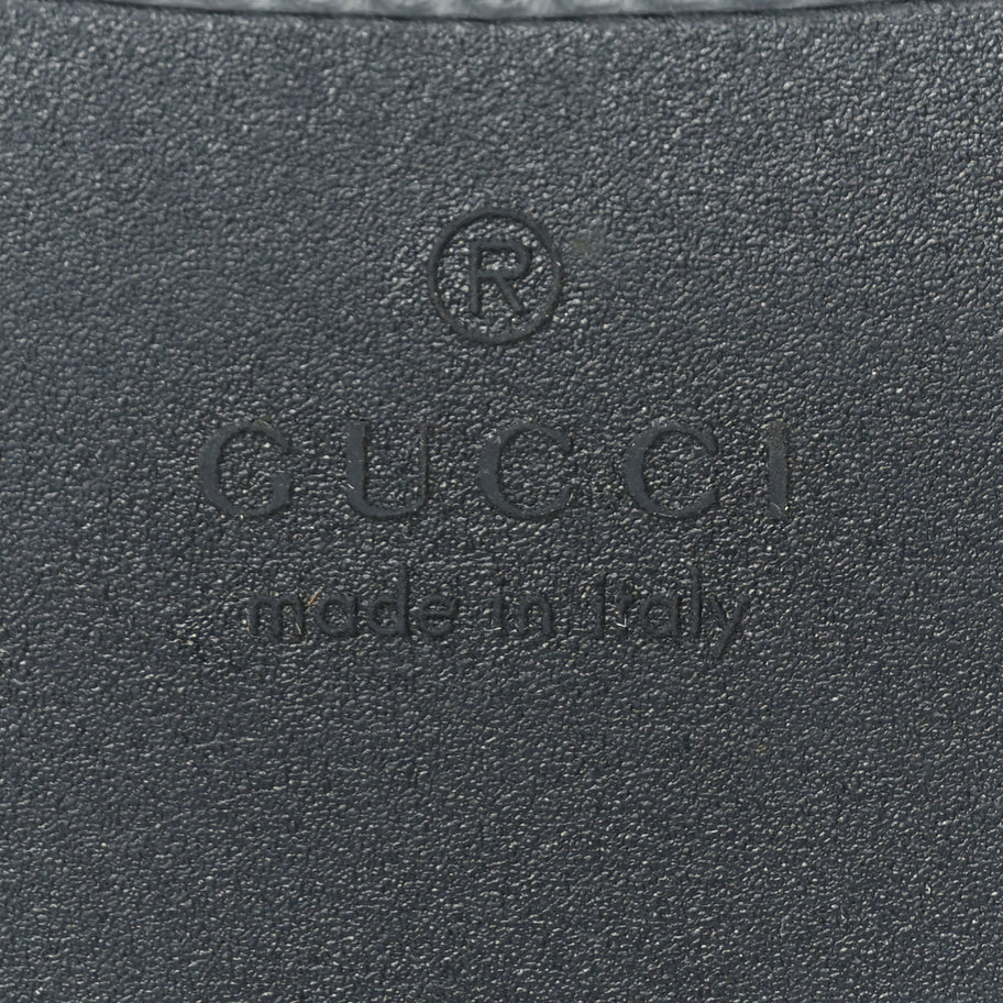 Gucci Monogram Jumbo GG Textured Dollar Calfskin Small Carry On Trolley Grey Image 5