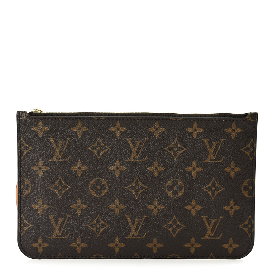 Louis Vuitton Monogram Neverfull MM GM Pochette Image 1