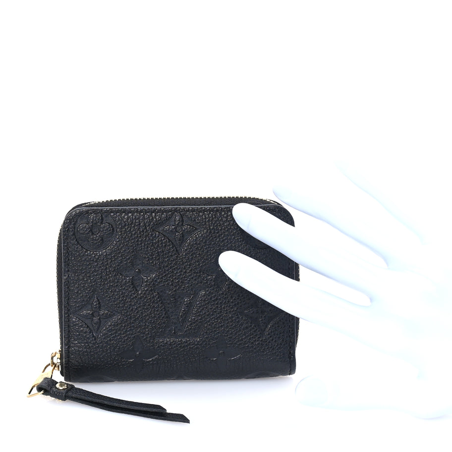 Louis Vuitton Empreinte Zippy Coin Purse  Black Image 3