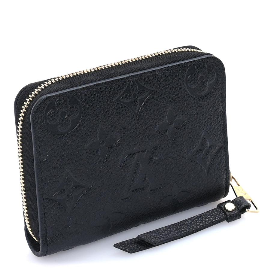 Louis Vuitton Empreinte Zippy Coin Purse  Black Image 4
