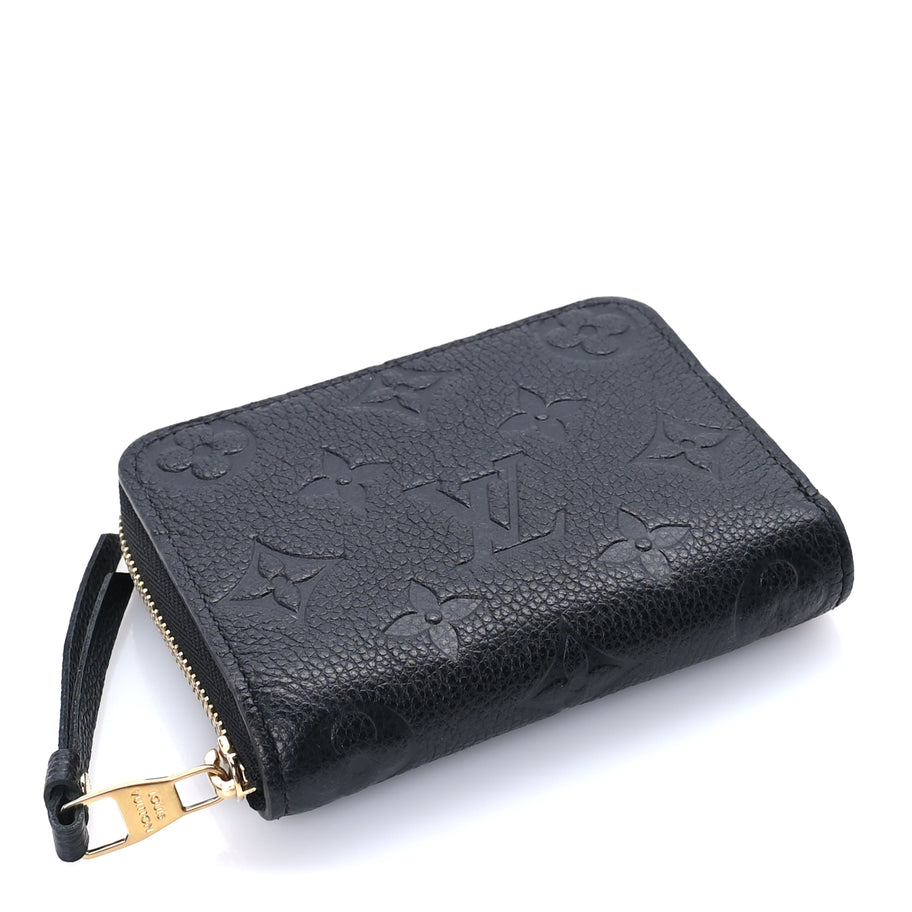 Louis Vuitton Empreinte Zippy Coin Purse  Black Image 5