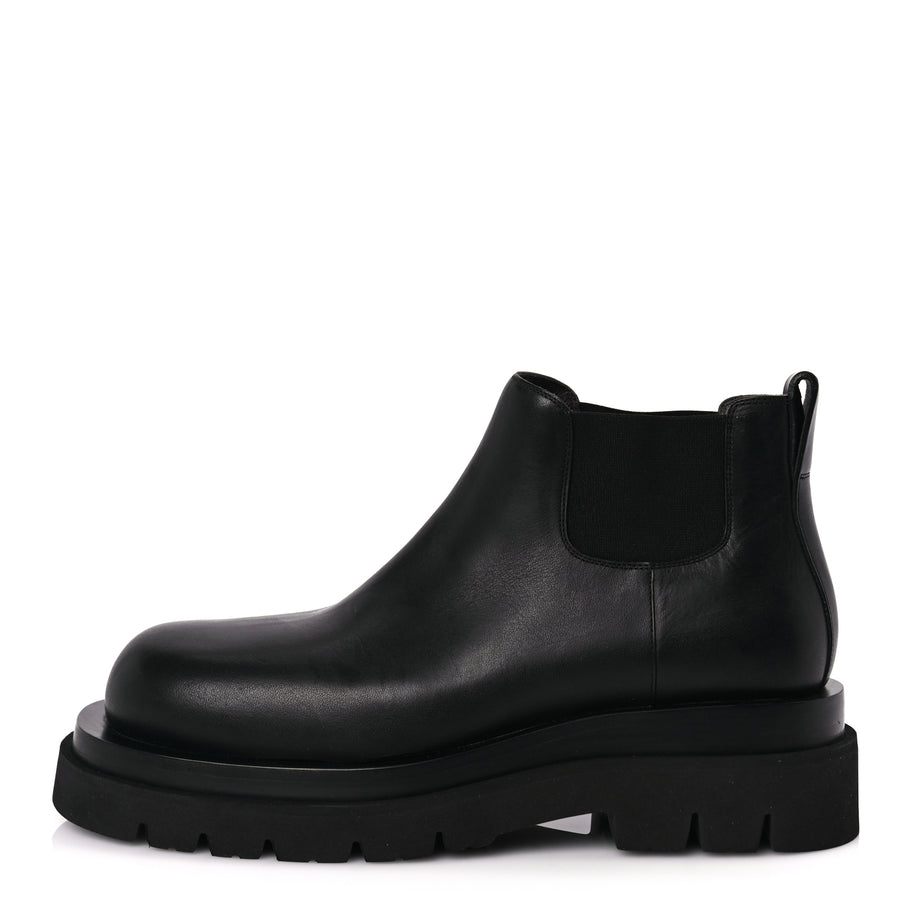Bottega Veneta Calfskin The Lug Chelsea 55mm Cropped Boots 40 Black Image 1