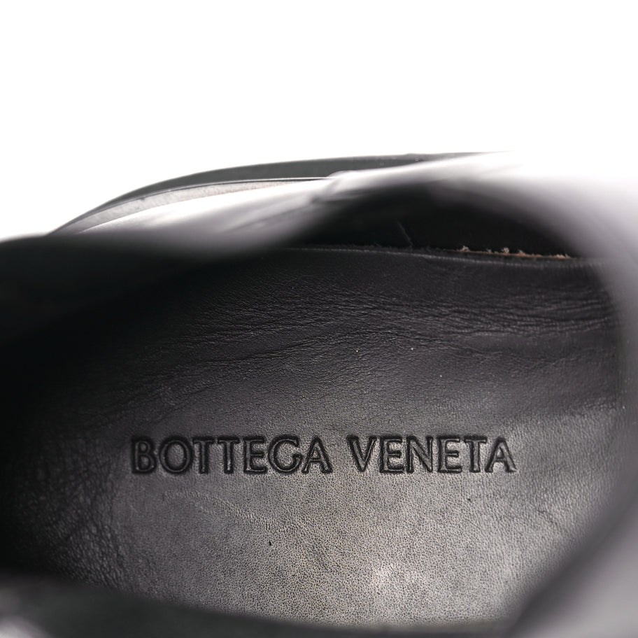 Bottega Veneta Calfskin The Lug Chelsea 55mm Cropped Boots 40 Black Image 8