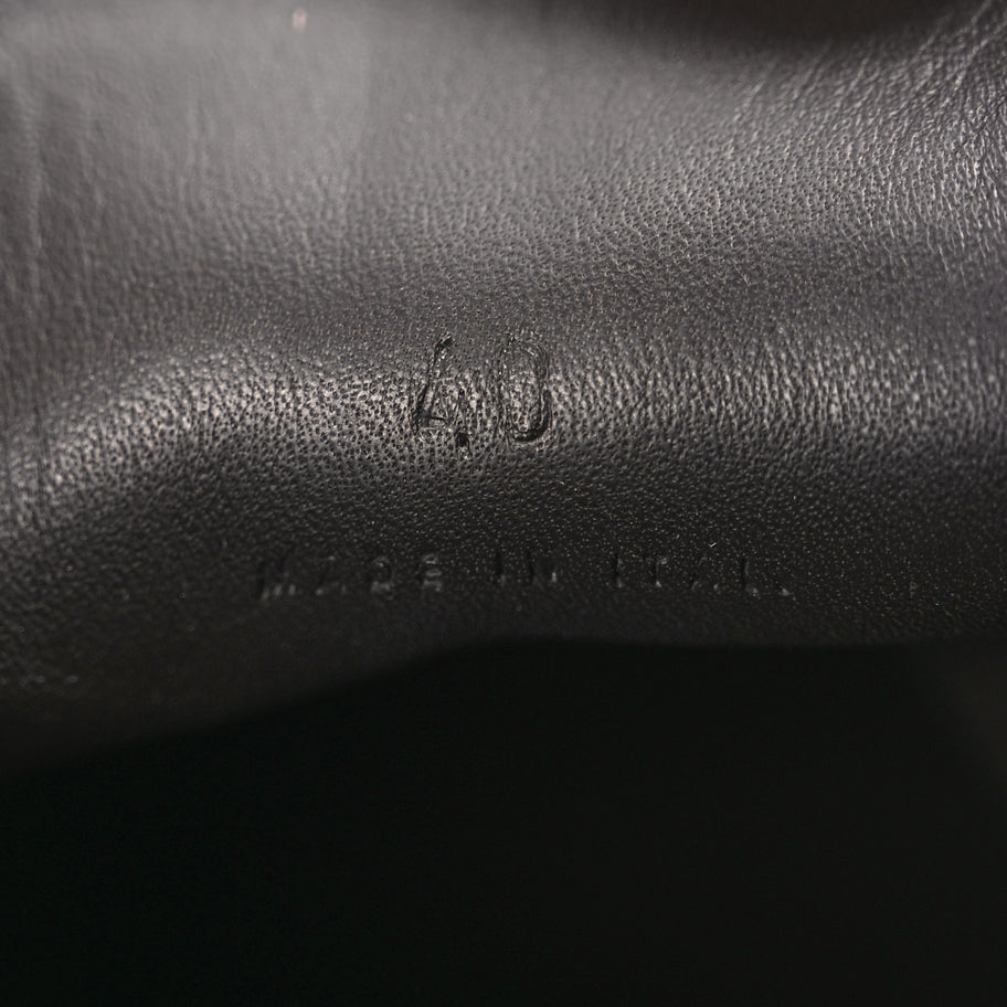 Bottega Veneta Calfskin The Lug Chelsea 55mm Cropped Boots 40 Black Image 9