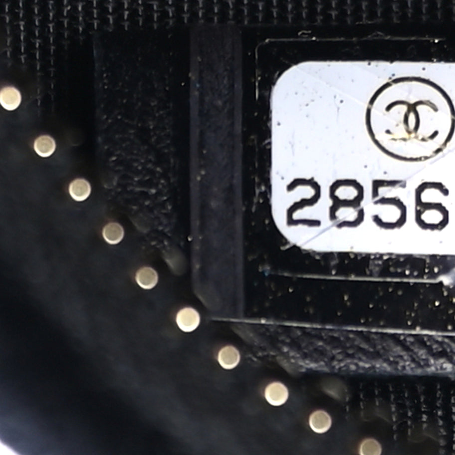 Chanel Velvet Sequin Round Clutch With Chain  Black Image 6