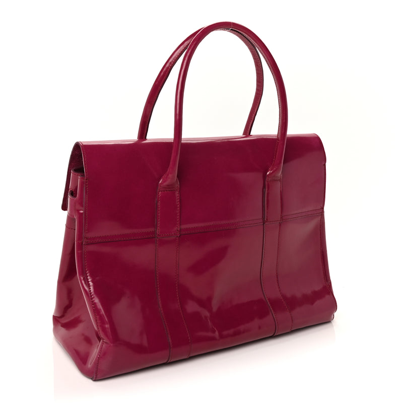  Mulberry Patent Bayswater  Purple