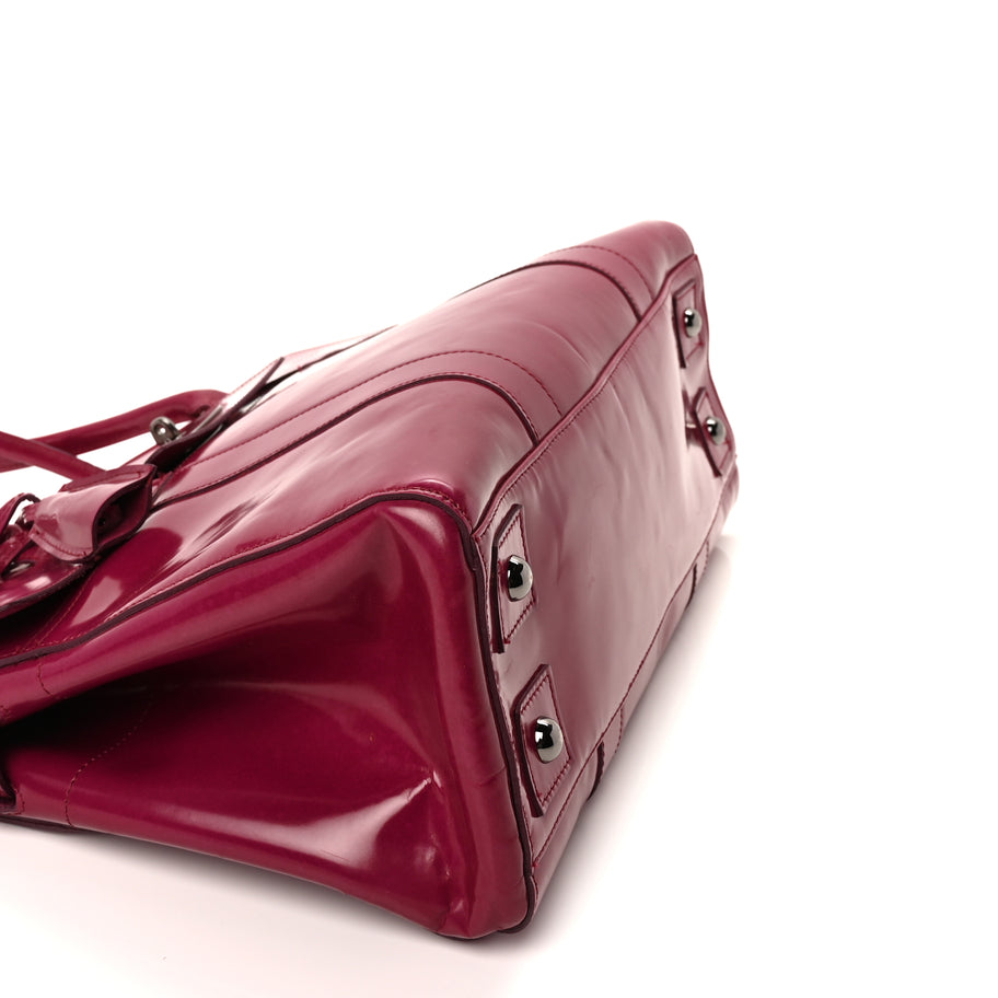Mulberry Patent Bayswater  Purple Image 7