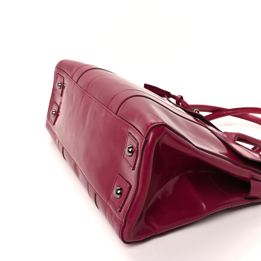 Mulberry Patent Bayswater  Purple Image 8